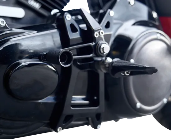 Speed Merchant Black Mid Control Kit w Speedpegs