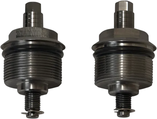 Speed Merchant 39mm Black Aluminum Fork Preload Adjuster