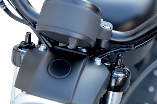 Speed Merchant 39mm Black Aluminum Fork Preload Adjuster