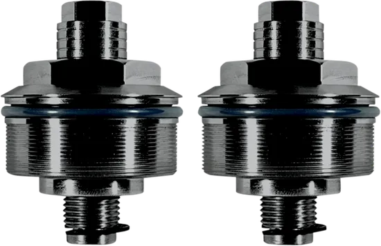 Speed Merchant 49mm Black Aluminum Fork Preload Adjuster