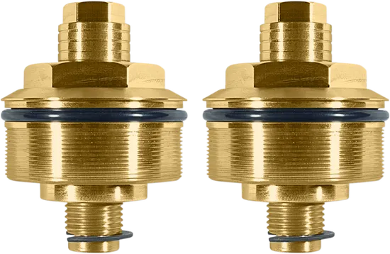 Speed Merchant 49mm Gold Aluminum Fork Preload Adjuster