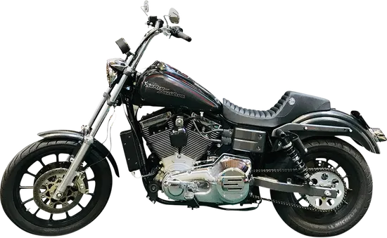 UC Frame Tube Mount Engine Oil Cooler Kit Gloss Black