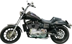 UC Frame Tube Mount Engine Oil Cooler Kit Gloss Black