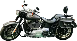 UC Frame Tube Mount Engine Oil Cooler Kit Gloss Black