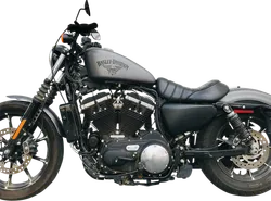 UC Frame Tube Mount Engine Oil Cooler Kit Gloss Black