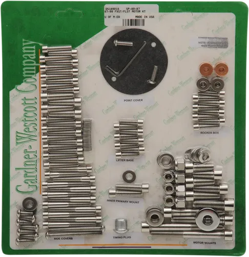 GW Stainless Steel Socket Head Engine Motor Bolt Kit