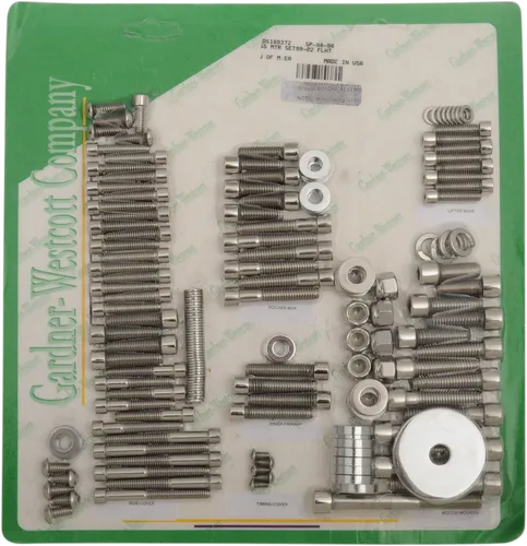 GW Stainless Steel Socket Head Engine Motor Bolt Kit