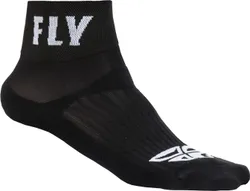 Fly Racing Adult Shorty Socks S M Black