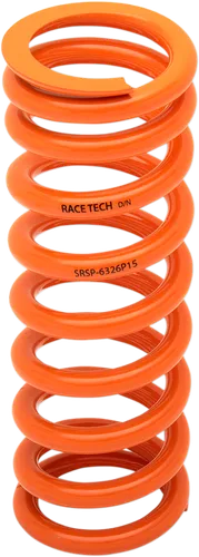 Race Tech Orange Progressively Wound Rear Shock Spring 7.5kg