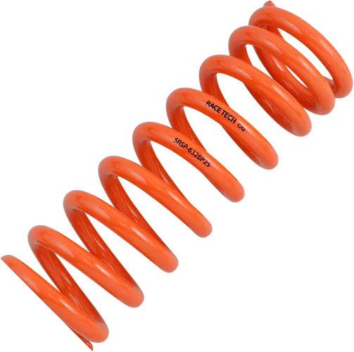 Race Tech Orange Progressively Wound Rear Shock Spring 8.8kg
