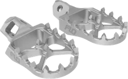 Flo Pro Series Footpegs Driver Foot Pegs Pair Stainless