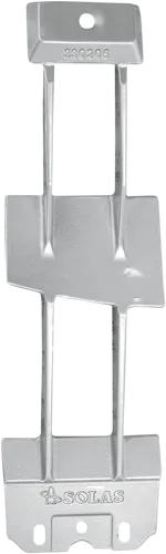 Solas Silver Cast Aluminum Intake Grate