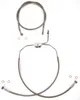 Magnum XR Front Brake Line Kit Complete Stainless Chrome Non-ABS 31in. 12 Over