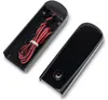 Alloy Art Black Fender Strut Red LED Marker Light