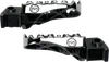 Moose Black Stainless Steel Bolt On Hybrid Footpeg Pair .5in Offset