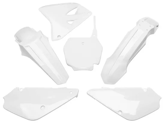 UFO Restyled Body Plastic Kit Fender Fairing Side Panel White