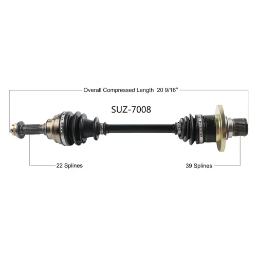 Tytaneum Replacement CV Axle Rear Left or Right