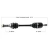 Tytaneum Replacement CV Axle Front Left