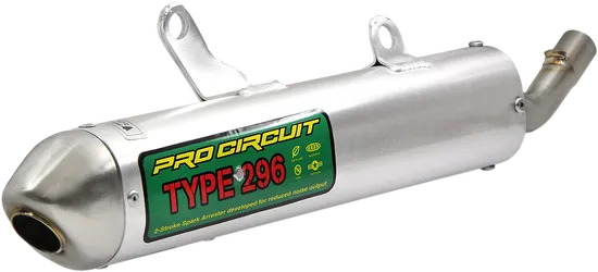 Pro Circuit Type 296 Exhaust Spark Arrestor Silencer