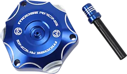 Moose Blue Aluminum Gas Fuel Cap For Yamaha