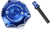 Moose Blue Aluminum Gas Fuel Cap For Yamaha