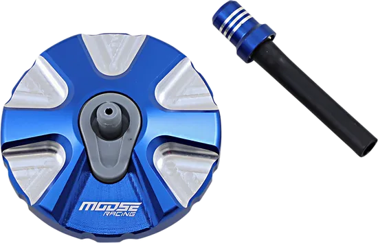 Moose Blue Aluminum Gas Fuel Cap For Husqvarna