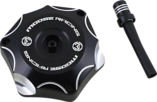 Moose Raing Black Billet Aluminum Gas Cap For Beta