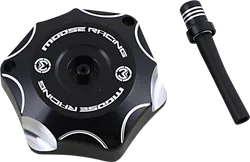 Moose Raing Black Billet Aluminum Gas Cap For Beta
