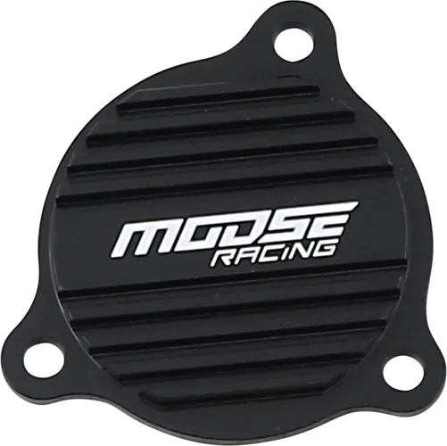 Moose Racing Machined Black Aluminum Oil Pump Cover