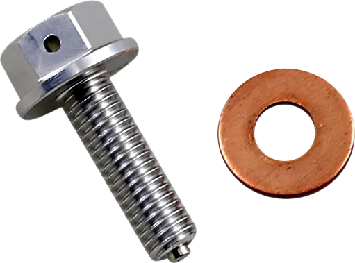 Moose Racing Magnetic Drain Plug Bolt Screw M8x25xP1.25