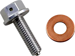 Moose Racing Magnetic Drain Plug Bolt Screw M8x25xP1.25