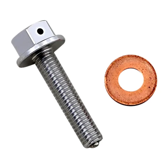 Moose Racing Magnetic Drain Plug Bolt Screw M8x35xP1.25 2