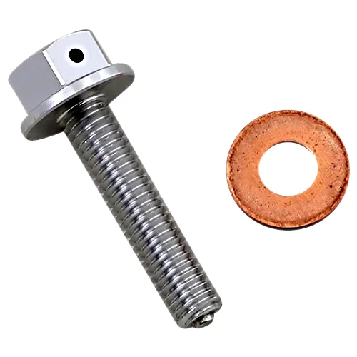 Moose Racing Magnetic Drain Plug Bolt Screw M8x35xP1.25 3