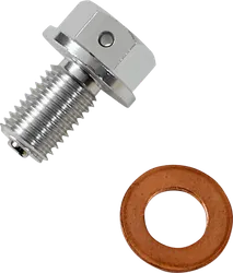 Moose Racing Magnetic Drain Plug Bolt Screw M10x16xP1.25