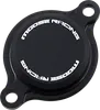 Moose Machined Black Aluminum Oil Filter Cover