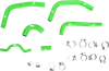 Moose Green Stock Fit Radiator 6 Hose Kit