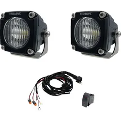 All Balls LED Racing Flood Spot Light 2x2in pair 20W