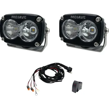 All Balls LED Racing Flood Spot Light 2x3in pair 20W