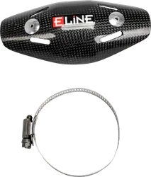 E-Line Carbon Fiber FMF Exhaust Header Pipe Heat Shield