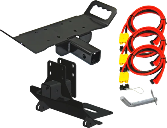 KFI UTV SXS Reciever Winch Mount Kit 1