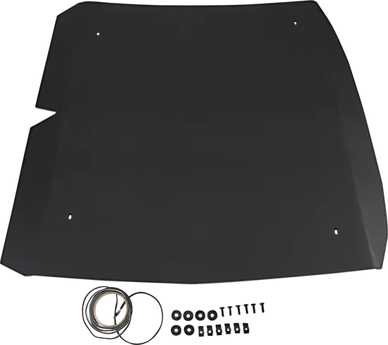 Moose Utility Black Hard Roof One Piece Top Cover 40.5 x 40