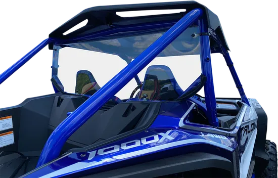 Moose Utility Rear Back Dust Panel Clear Windscreen