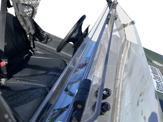 Moose Utility Deluxe Full Folding Windshield Wind Screen