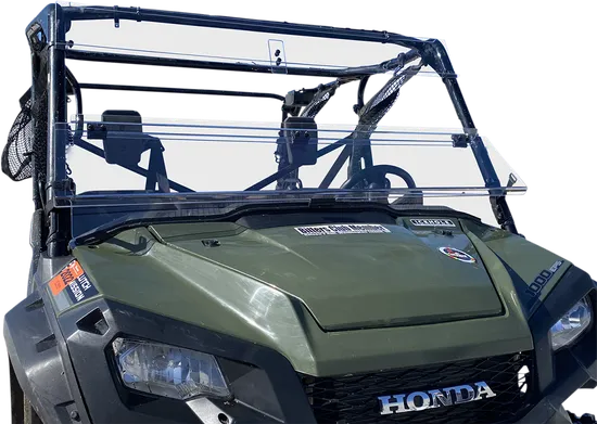Moose Utility Deluxe Full Folding Windshield Wind Screen