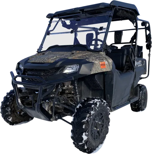 Moose Utility Deluxe Full Folding Windshield Wind Screen