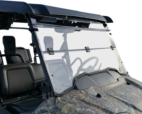 Moose Utility Deluxe Full Folding Windshield Wind Screen