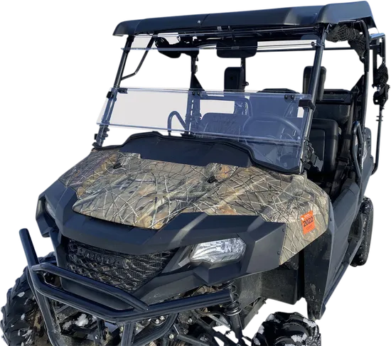 Moose Utility Deluxe Full Folding Windshield Wind Screen
