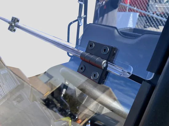 Moose Utility Deluxe Full Folding Windshield Wind Screen