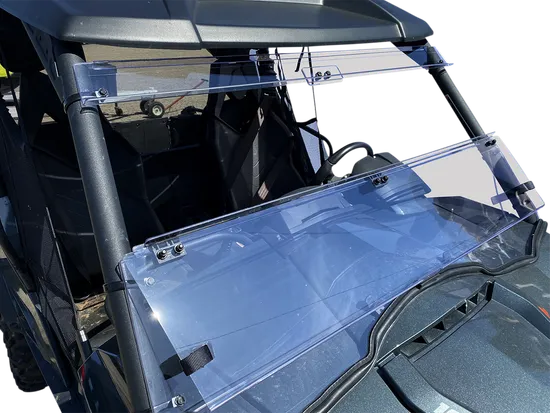 Moose Utility Deluxe Full Folding Windshield Wind Screen