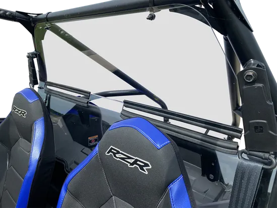 Moose Utility Rear Back Dust Panel Clear Windscreen